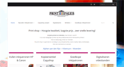 Desktop Screenshot of printpaleis.nl